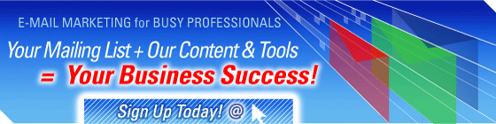 We custom create newsletter every month ready to be sent to your clients - Windymail.com - email marketing too 